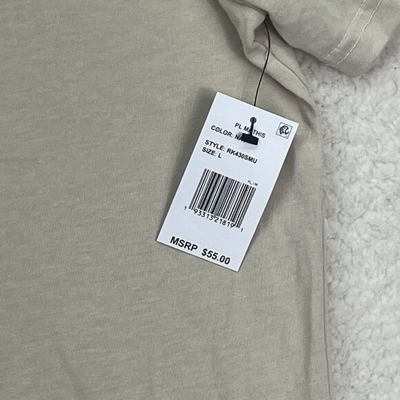 Roark Run Amok with Public Lands Mathis SS  t shirt size Large NATURAL color $55 - Picture 4 of 5